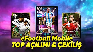 eFootball mobile top açılımı ve myclub çekilişi efootball mobile 25 yeni gelenler [upl. by Souza147]