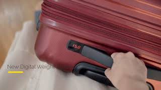 Builtin luggage scale [upl. by Plafker]