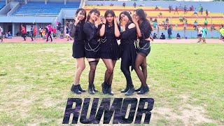 KPOP IN PUBLIC CHALLENGE PRODUCE48 프로듀스48  RUMOR Dance Cover by DMC PROJECT from INDONESIA [upl. by Enneiviv409]