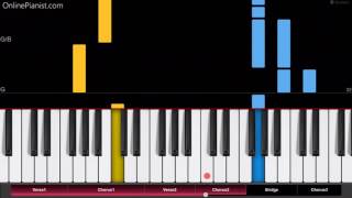 Jemaine Clement  Shiny from quotMoanaquot  EASY Piano Tutorial  How to play Shiny on piano [upl. by Annais342]