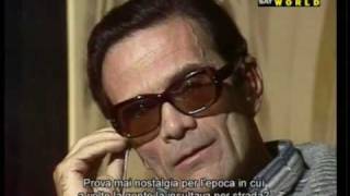 Lultima intervista a Pier Paolo Pasolini 31 Ottobre 1975 [upl. by Delisle]