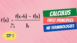 Calculus How to find Derivatives fx using First Principles [upl. by Eimmelc]