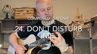 24 Don’t Disturb Me  Earwig and the Witch  Ghibli Guitar [upl. by Ilatfan484]