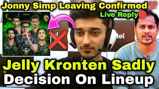 Jelly amp Kronten Same Decision 😳Simp Leaving GodLike ✅Admino Permanent 🔥 [upl. by Oneg745]