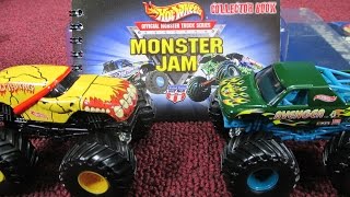 Monster Jam Monster Truck 2Pack Special Collectors Book [upl. by Hume976]