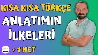 ANLATIMIN İLKELERİ NELERDİR [upl. by Meehan]