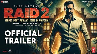 Raid 2  Official Trailer  Vaani Kapoor  Riteish Deshmukh  Ajay Devgn  Sourabh Shukla  Concept [upl. by Somar147]