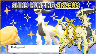 ✨ Shiny Hunting ARCEUS ✨ Pokemon Brilliant Diamond amp Shining Pearl [upl. by Nicholas]