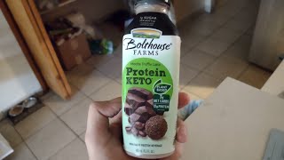 Bolthouse Farms Protein Keto Mocha Truffle Latte Review [upl. by Gnoht151]