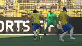 FIFA 17 PS4  Duitsland  Brazilië 72 Nederlands commentaar [upl. by Leahcimluap986]