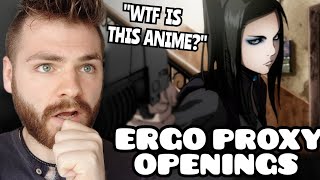 First Time Reacting to quotErgo Proxyquot Openings amp Endings  New Anime Fan [upl. by Virgin]