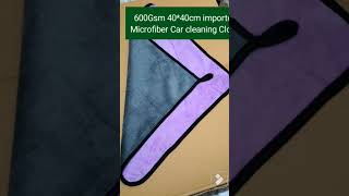 Microfiber Car Cleaning cloth music car carcleaning movlogs [upl. by Nyleaj]