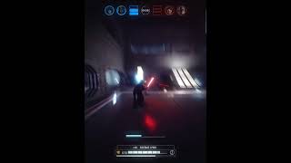 Kenobi Vs Vader Recreated 🤭 starwars battlefront2 pc xbox ps4 ps5 [upl. by Nosinned]