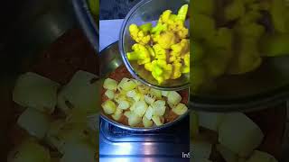 dry aloo gobhi sabji recipe like comment share and subscribe [upl. by Acinomed50]