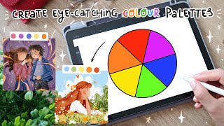 Colour Theory 101 Create Stunning Procreate Palettes [upl. by Galang]