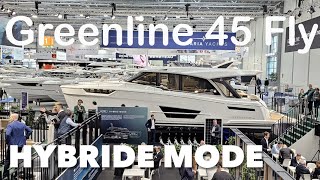 Яхта Greenline  электричка или гибрид bootdusseldorf2024 катер [upl. by Anaed]