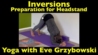 Inversions Preparation for Headstand Sirsasana [upl. by Weywadt438]