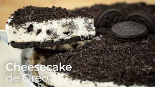 Cheesecake de Oreo SEM FORNO e SUPER Económico – Tem mesmo de experimentar [upl. by Atinnod]