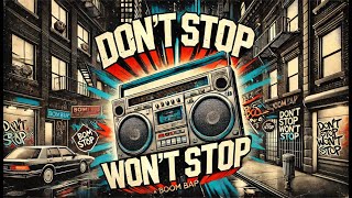 FREE  Dont Stop Wont Stop  Kutfinger Boom Bap Beats Forever Volume 1 [upl. by Ahern936]