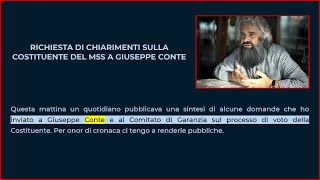 Beppe Grillo aspettando chiarimenti da Giuseppe Conte in merito alla costituente del nuovo M5S [upl. by Schargel57]