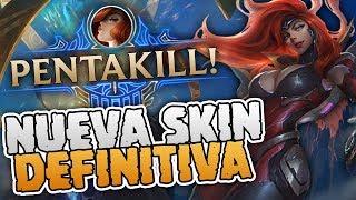 ¡PENTAKILL CON LA NUEVA SKIN DEFINITIVA  MISS FORTUNE DIOSA DE LAS PISTOLAS PBE NUEVA SKIN [upl. by Severin701]