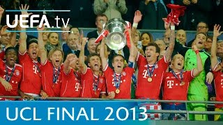 Bayern v Dortmund 2013 UEFA Champions League final highlights [upl. by Jaffe485]