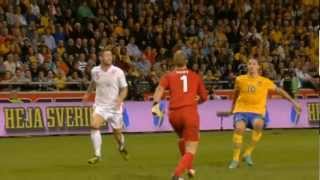 Zlatan Ibrahimovic vs England 42 Friendly Match [upl. by Aracahs411]