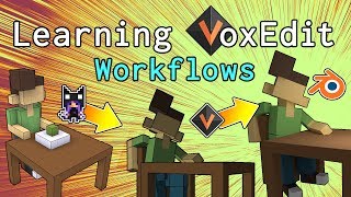 Learning VoxEdit 9 Importing and Exporting Different Formats [upl. by Consuela192]