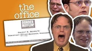 Dwight Schrute Assistant To The Regional Manager  The Office US [upl. by Ttegirb875]