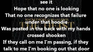 Macklemore amp Ryan Lewis Starting Over FeatBen Bridwell Lyrics On Screen The Heist [upl. by Jesher542]