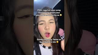 POV Nakamoveon ka na yung nagchat tung nangghost sayo 😌 [upl. by Gemina]