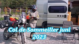 Col de Sommeiller 2023 Yamaha XT660Z [upl. by Bethesda]