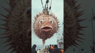 Giant Sea Creatures Caught by Fishermen 🐙🎣GiantSeaCreatures FishingDiscoveries OceanMysteries [upl. by Iaoh]