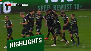 Samenvatting Jong FC Utrecht  ADO Den Haag 14 06122021 [upl. by Neelon]