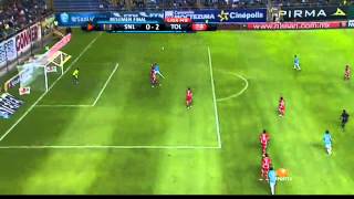 LIGA MXJORNADA 17 SAN LUIS 0 VS TOLUCA 2 [upl. by Ynattirb678]