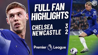 Cole Palmers SHINE IN 5 GOAL THRILLER Chelsea 32 Newcastle Highlights [upl. by Selokcin]