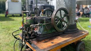 Stationary engines at the 2024 cranleigh classic car show [upl. by Mullac]