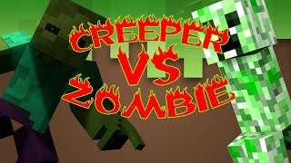 CREEPER VS ZOMBIE  ESPECIAL 1 MILLÓN  PARTE 2 [upl. by Ariahs]