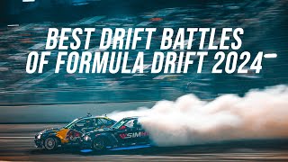 TOP 10 BEST BATTLES OF FORMULA DRIFT 2024 [upl. by Dnaltiac3]