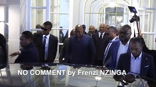 F TSHISEKEDI A L AMBASSADE DE LA RDC EN FRANCE NO COMMENT [upl. by Marolda874]