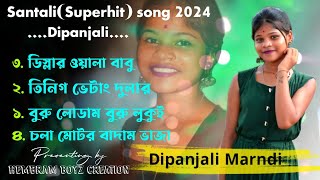 Dipanjali Marndi Nonstop Santali Song 2024  SantaliOrchestraNonstopSongSingerDipanjali Marndi [upl. by Colley]