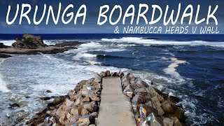 Exploring The V Wall In Nambucca Heads amp Urunga Boardwalk NSW  Three Under Two  Ep284 Drone Shots [upl. by Michelsen]