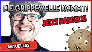 Grippewelle 👉 Was tun  Dazu die Unterschiede zwischen grippalem Infekt und Grippe [upl. by Malcah790]