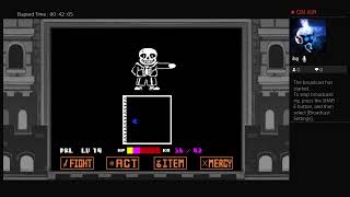 Undertale genocide pt 4 trying to beat sans [upl. by Charlene440]