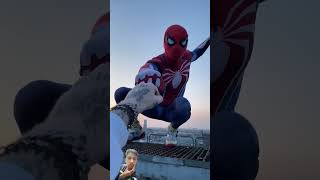 spiderman marvel cosplay spidey spider हस majedar avengers majedaar hulk spiderman [upl. by Nhor]