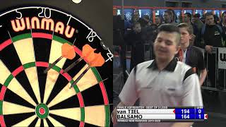 Open Peelland  Finale junioren Winmau NDB Ranking 20192020 [upl. by Ydarg]