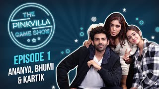 Kartik Aaryan Ananya Panday amp Bhumi Pednekars BIG Fight  Pinkvilla Game Show  Dostana 2 [upl. by Carla]