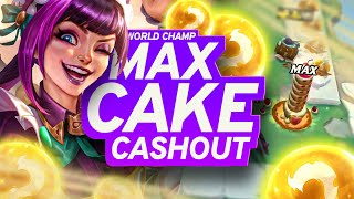 World Champion Cooks the Biggest Cake Cash Out  TFT Set 12 PBE [upl. by Llet392]