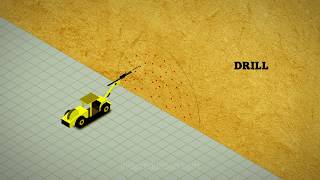 Drill amp blast tunnel construction explained in 60 seconds [upl. by Barnum]