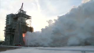 SLS RS25 Engine Test 17 January 2024 [upl. by Johnny]